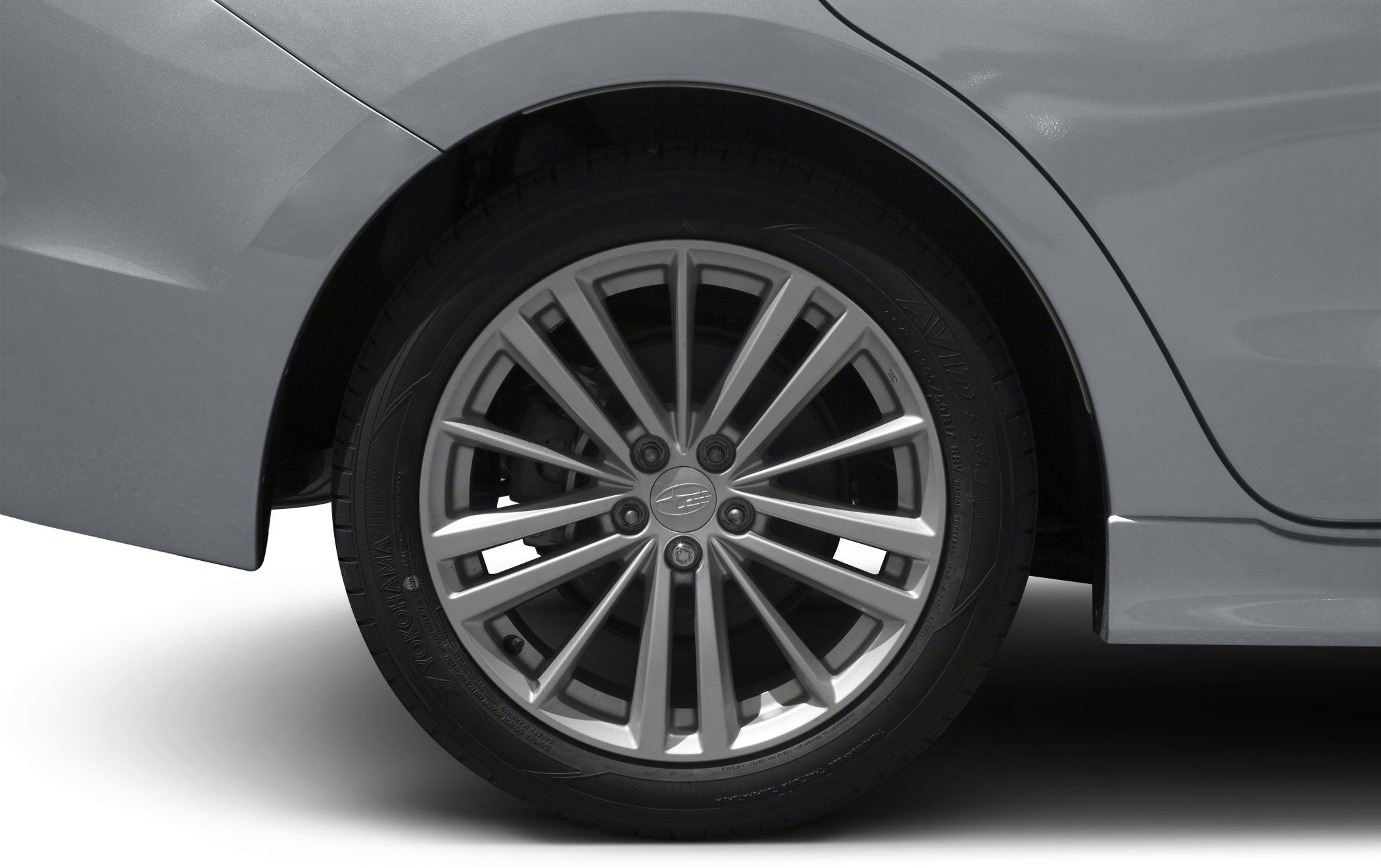 Alloy wheel and tire of a hatchback car