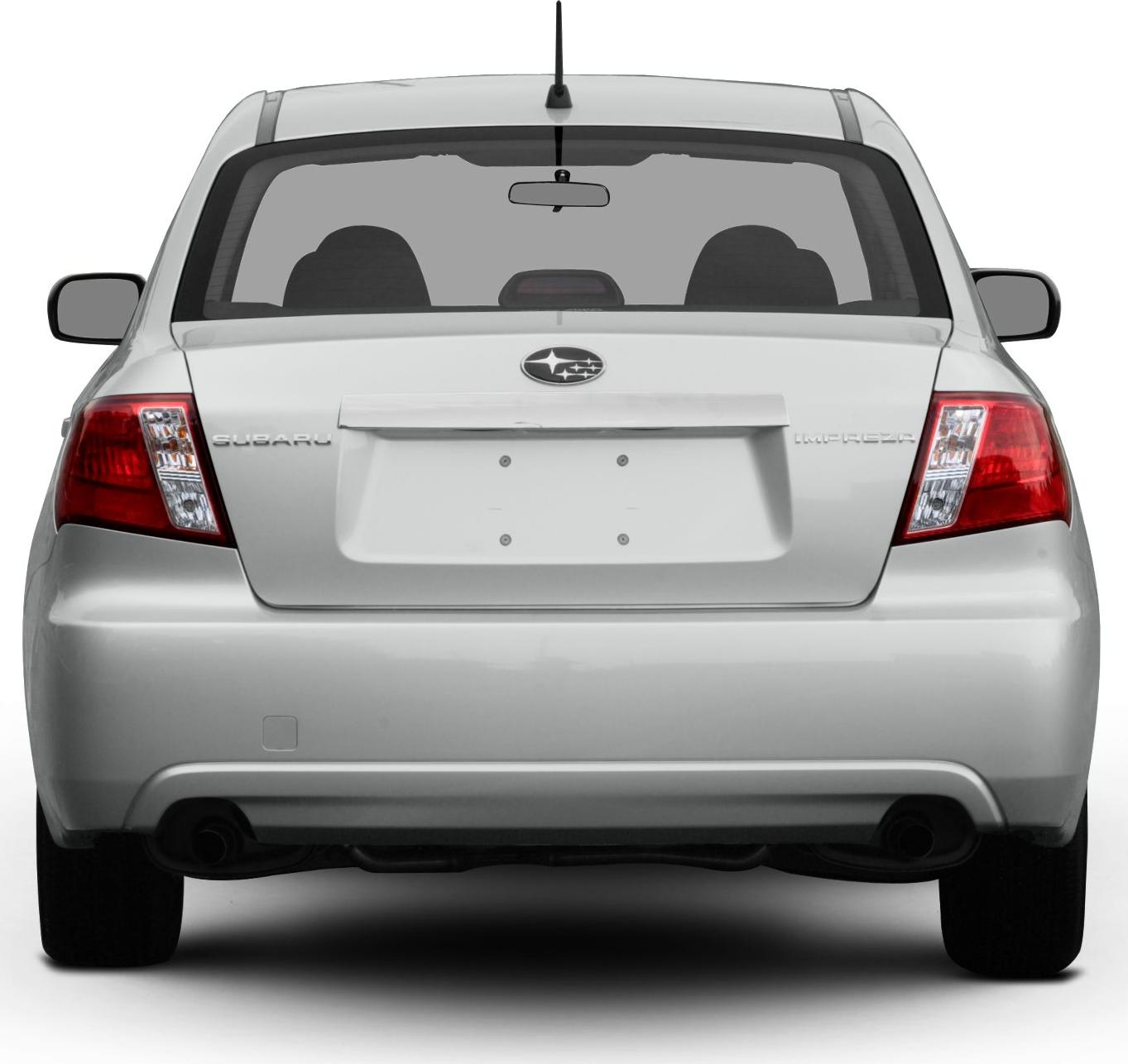 2008 Subaru Impreza III Sedan Rear View