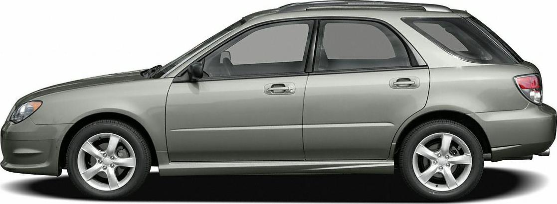 2006 Subaru Impreza II Station Wagon (facelift 2005) Side View Left