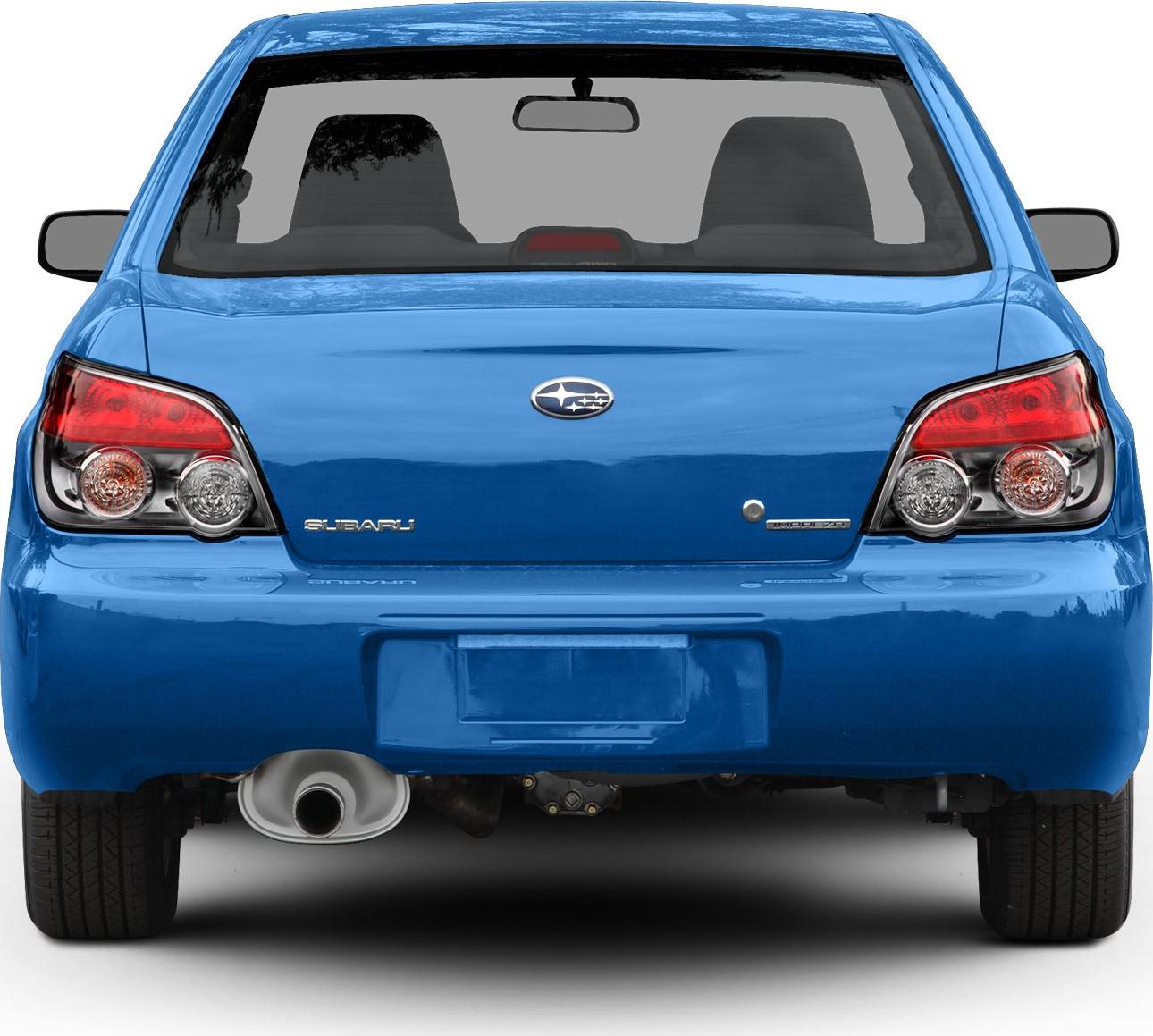 2006 Subaru Impreza II (facelift 2005) Rear View