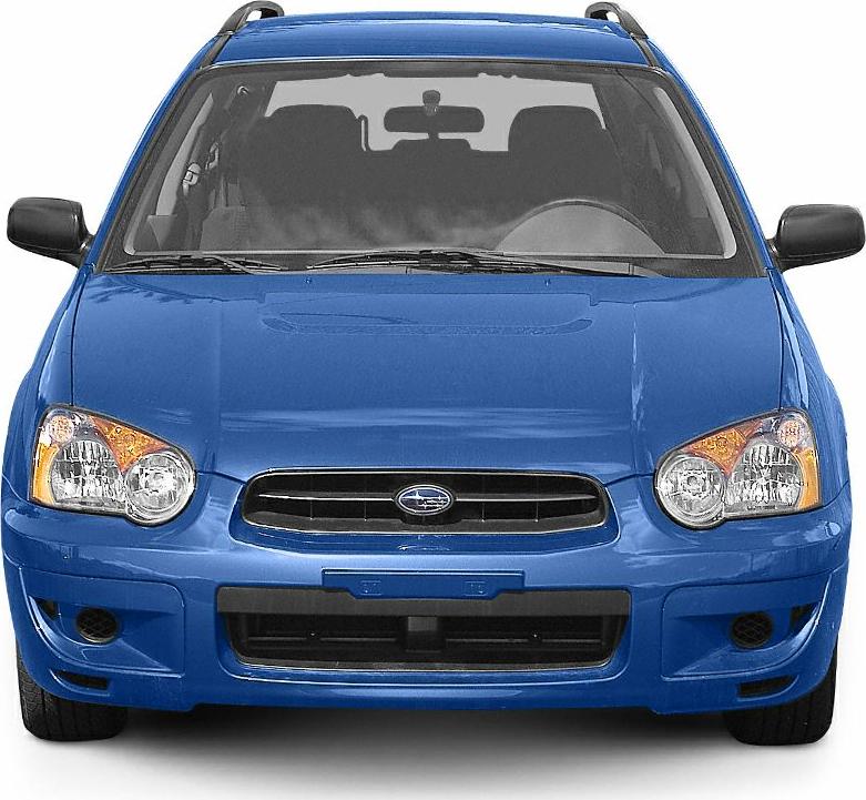 2003 Subaru Impreza II Station Wagon (facelift 2002) Front View