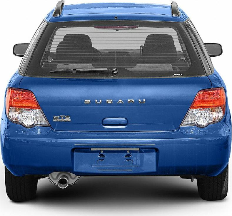 2003 Subaru Impreza II Station Wagon (facelift 2002) Rear View