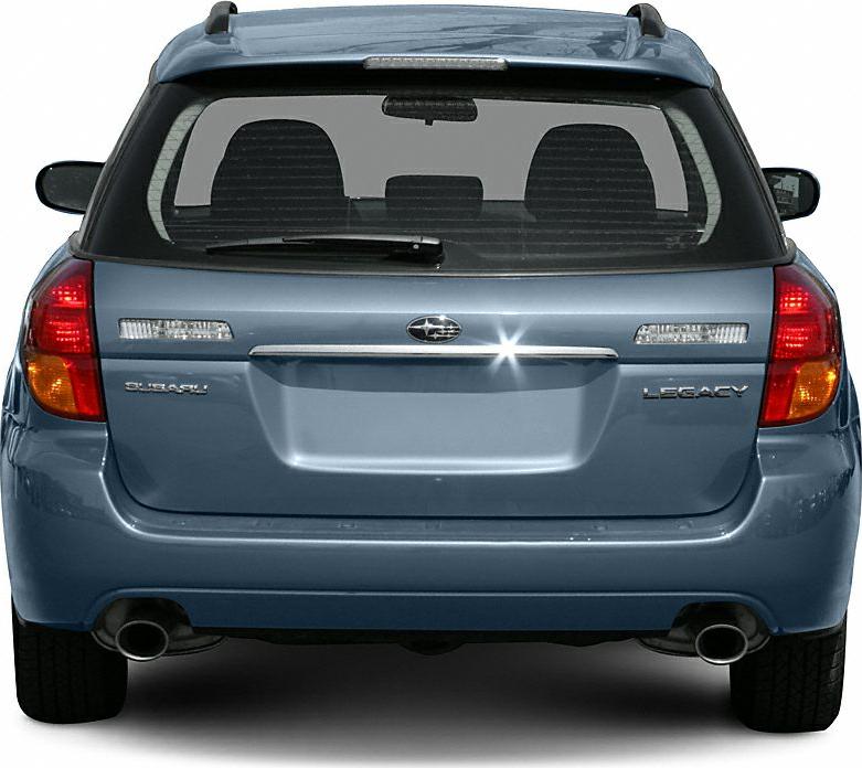 2006 Subaru Legacy IV Station Wagon (facelift 2006) Rear View