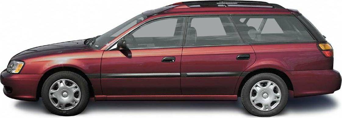 2004 Subaru Legacy IV Station Wagon Side View Left