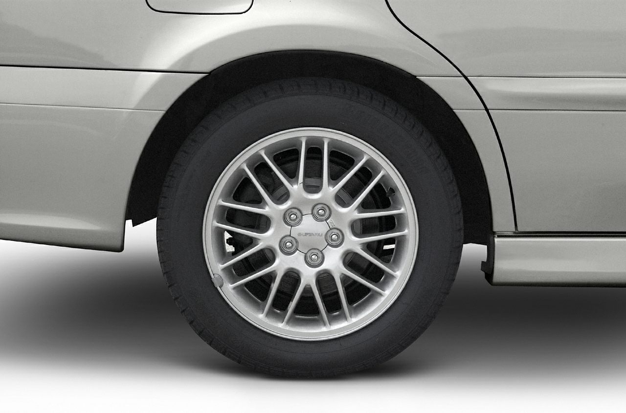 Close-up of alloy wheel and tire on car rear side