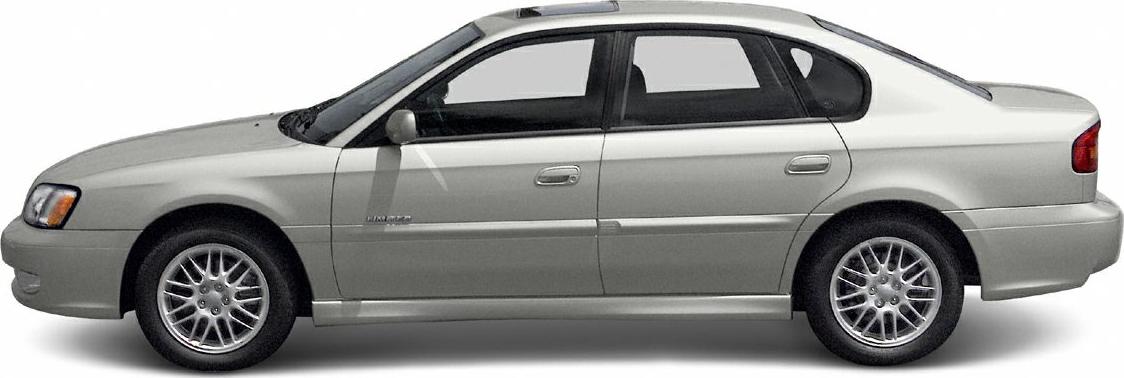 2001 Subaru Legacy III (BE,BH, facelift 2001) Side View Left