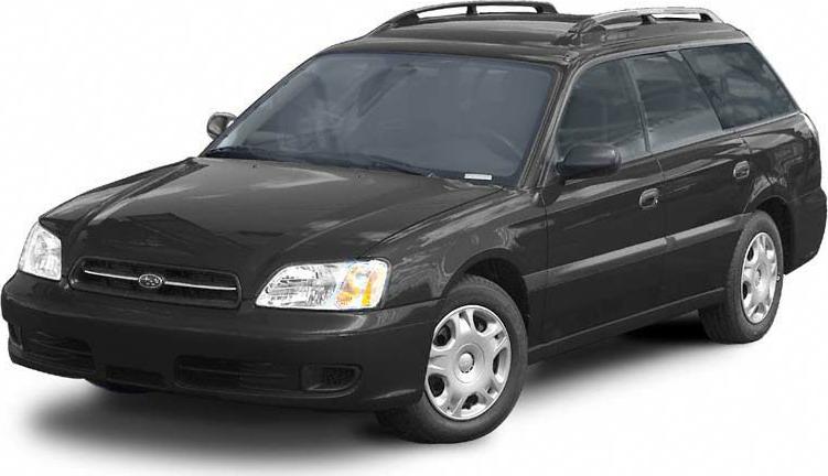 Front and side view of black station wagon with roof rails and alloy wheels