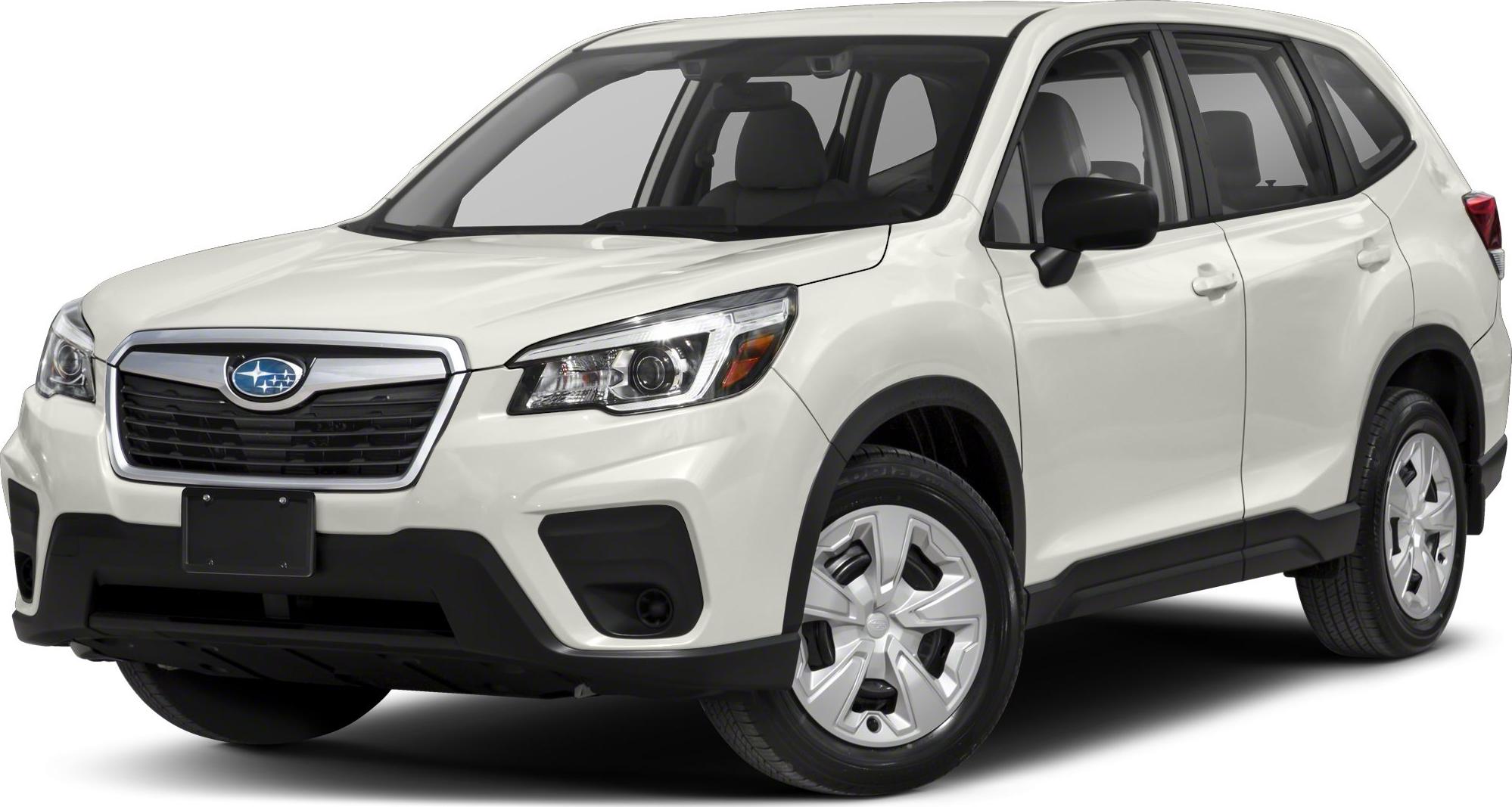 Front passenger side view of white SUV with alloy wheels and black accents