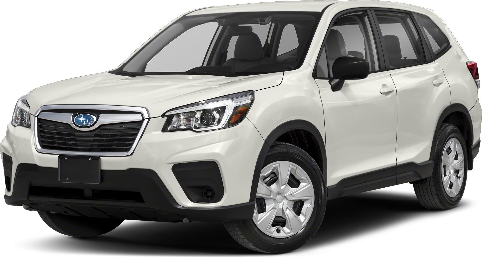 Front view of SUV with headlight and grille focus
