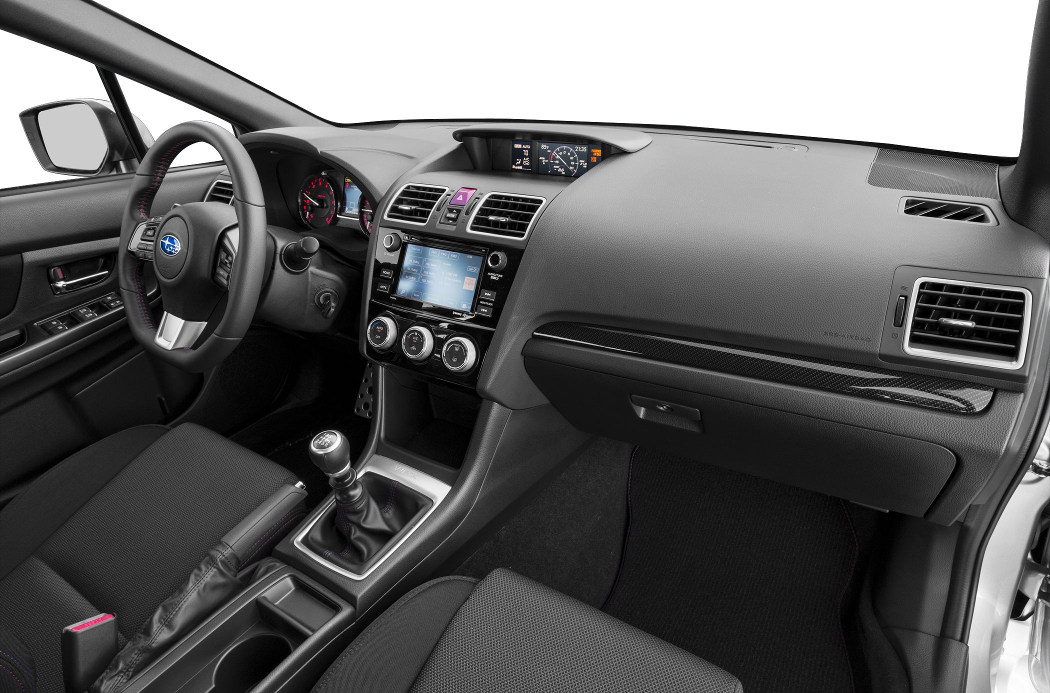 Manual transmission, digital dashboard, climate control interior