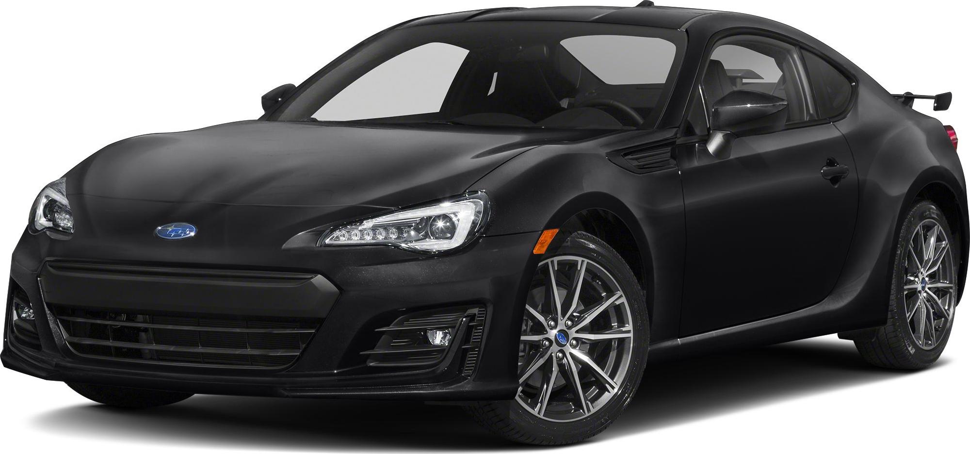 Black sports coupe with LED headlights and alloy wheels