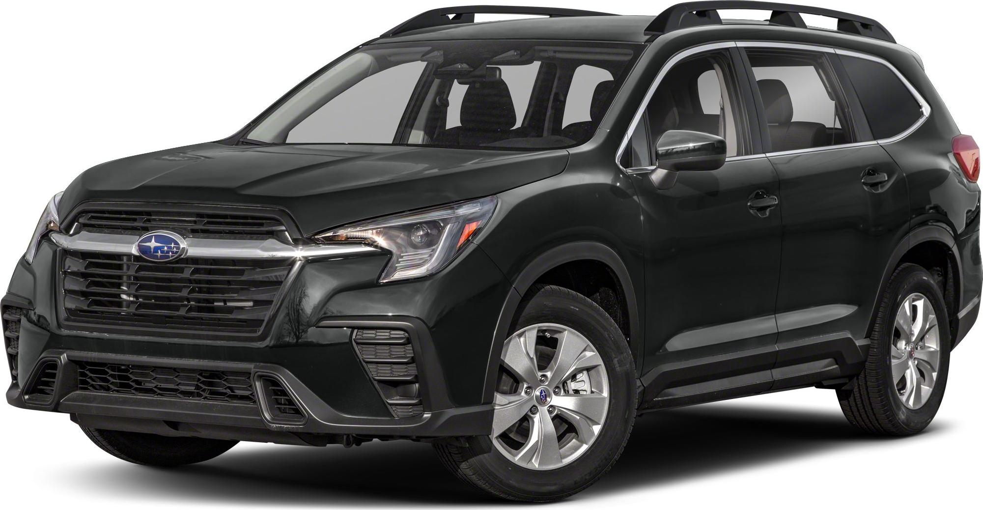 Front and side view of facelifted large SUV with distinctive grille and headlights