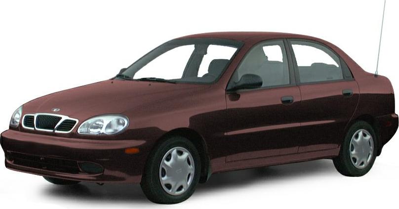 Sedan showing front headlight and side profile