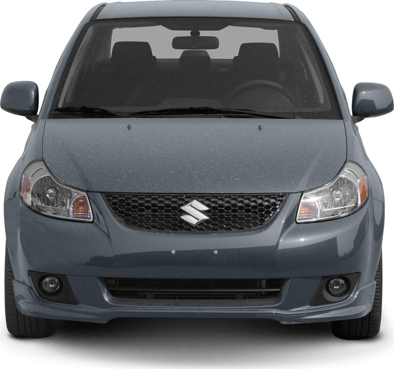 Front view with grille and headlight focus