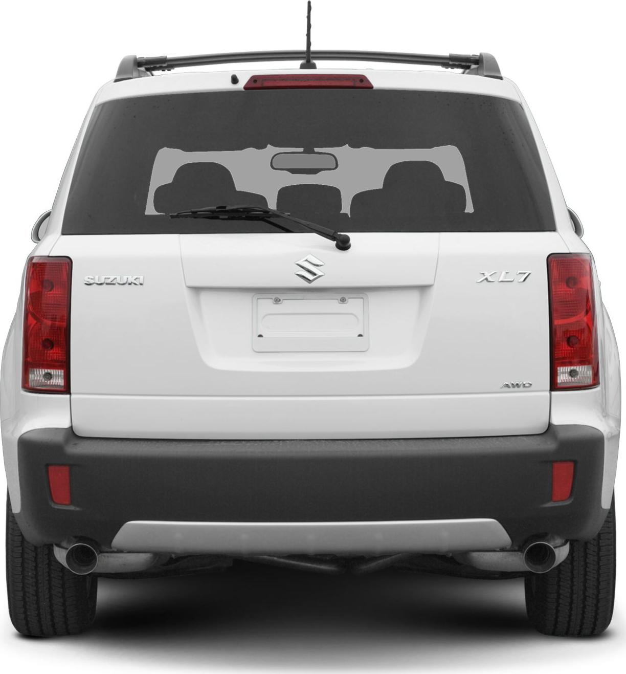 2007 Suzuki XL7 II Rear View