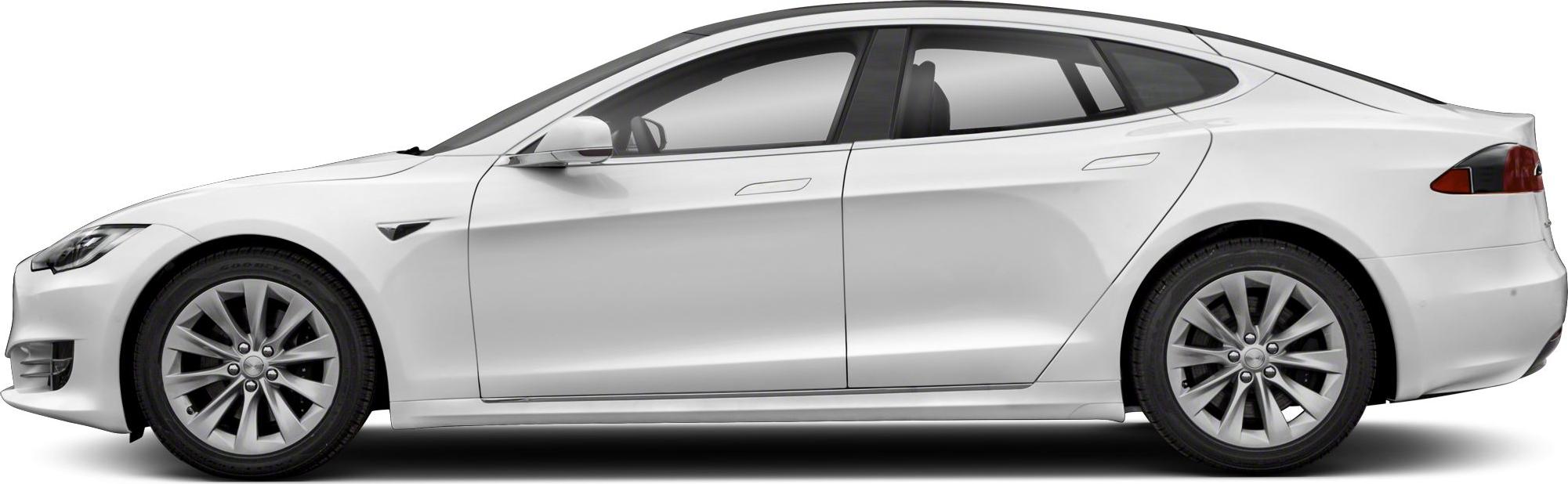 2016 Tesla Model S (facelift 2016) Side View Left