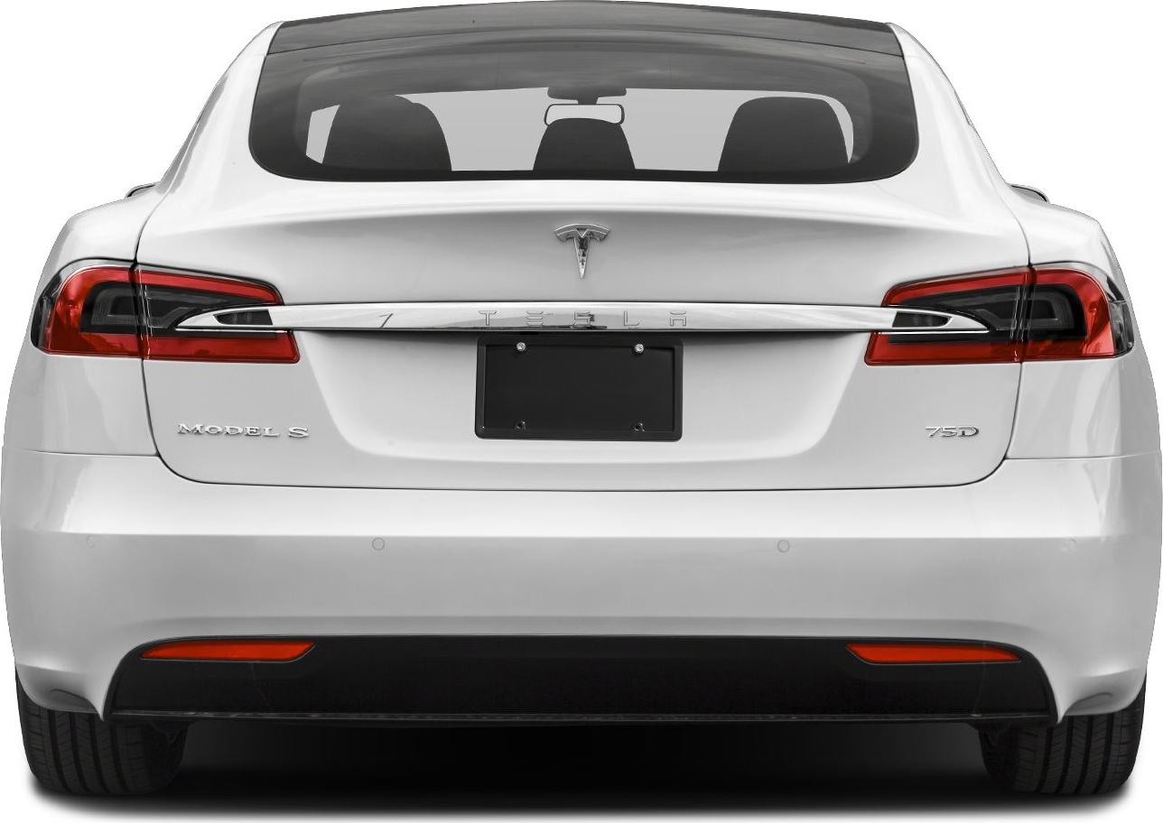 2016 Tesla Model S (facelift 2016) Rear View