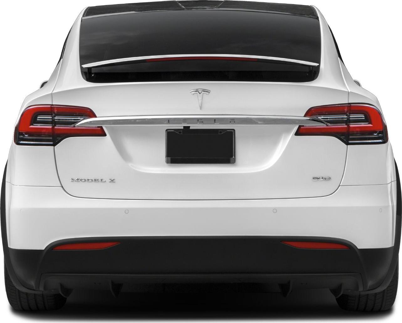2016 Tesla Model X Rear View