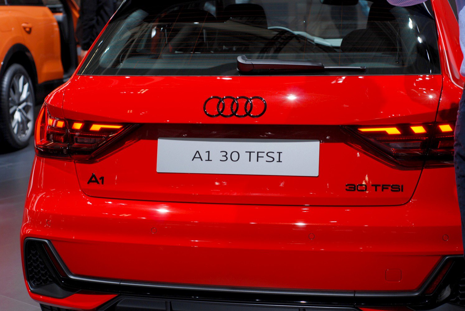 Rear design with distinctive LED taillights and badge
