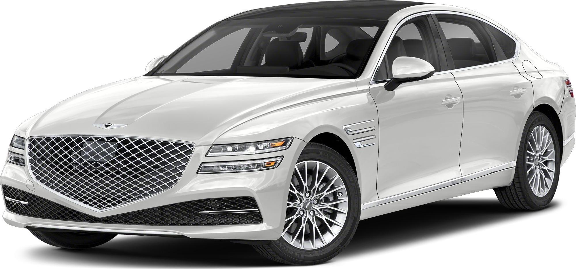 Diamond-pattern front grille with dual stacked LED headlights