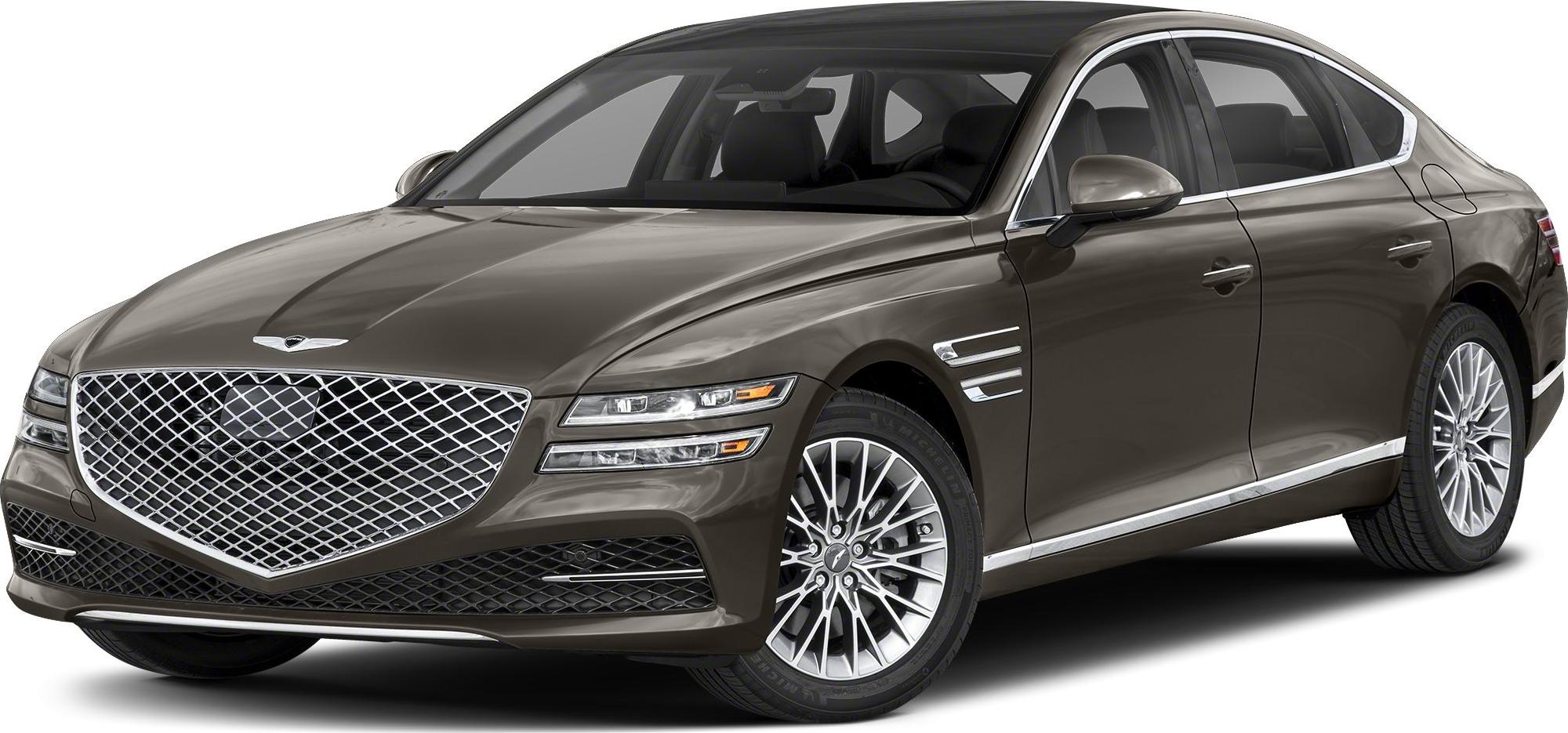 Prominent front grille with diamond pattern and sleek dual LED headlights.