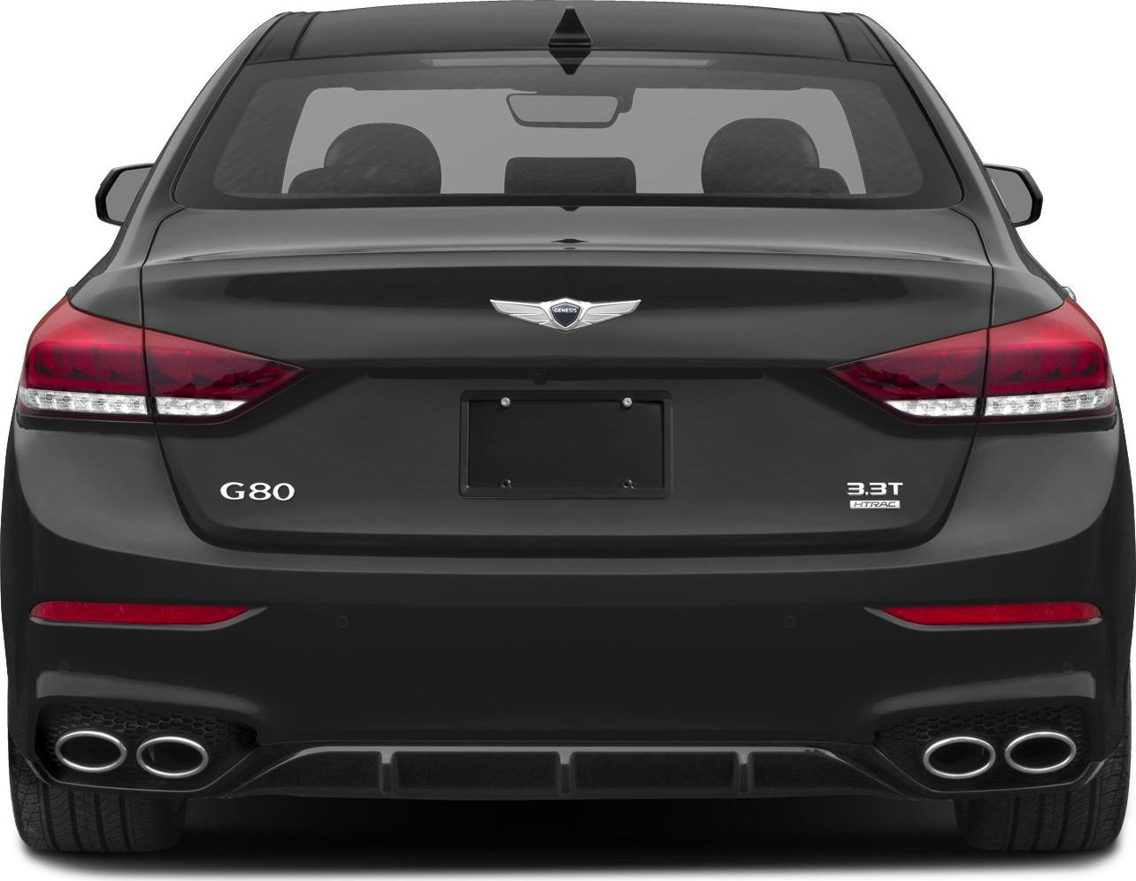 2017 Genesis G80 I Rear View