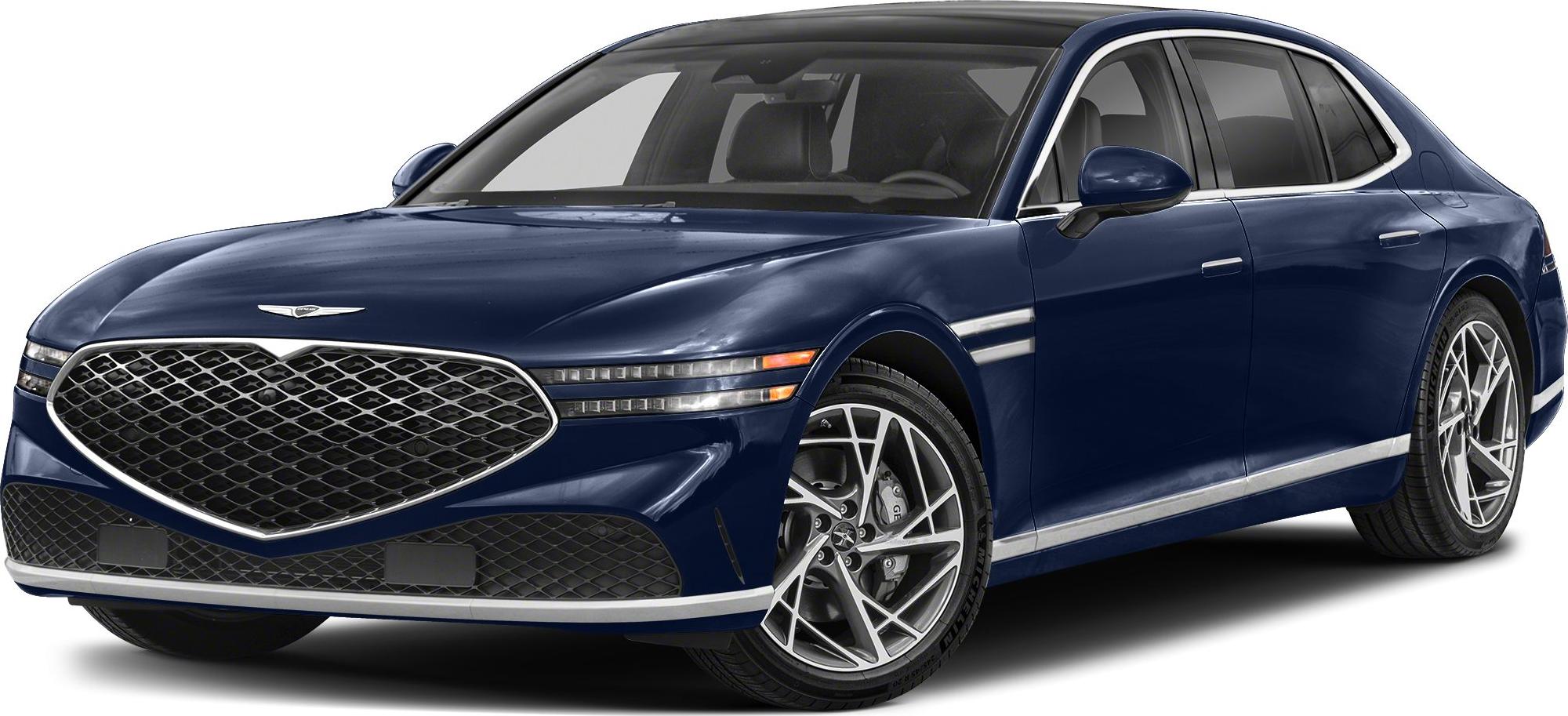 3/4 front-left view, Capri Blue