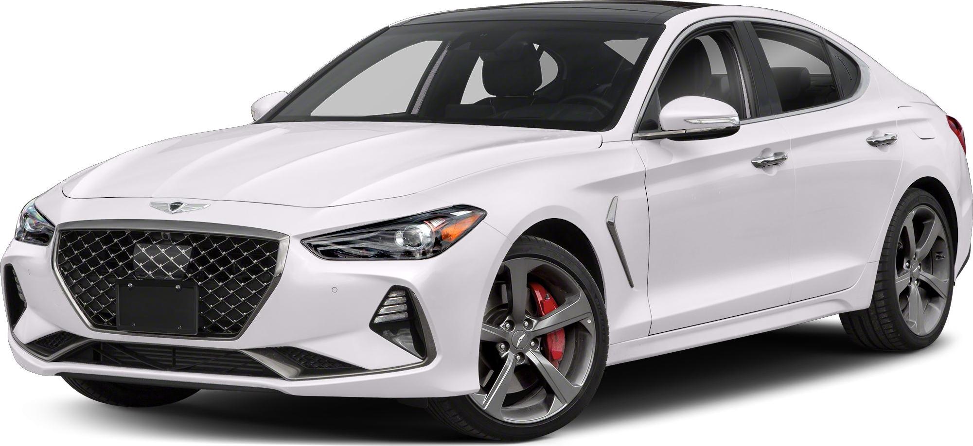 Front and side view with grille, headlights, and alloy wheels