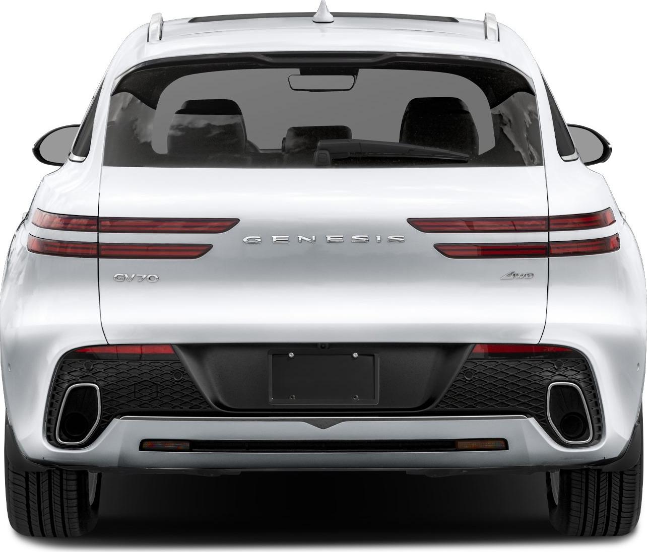 2026 Genesis GV70 (facelift 2024) Rear View