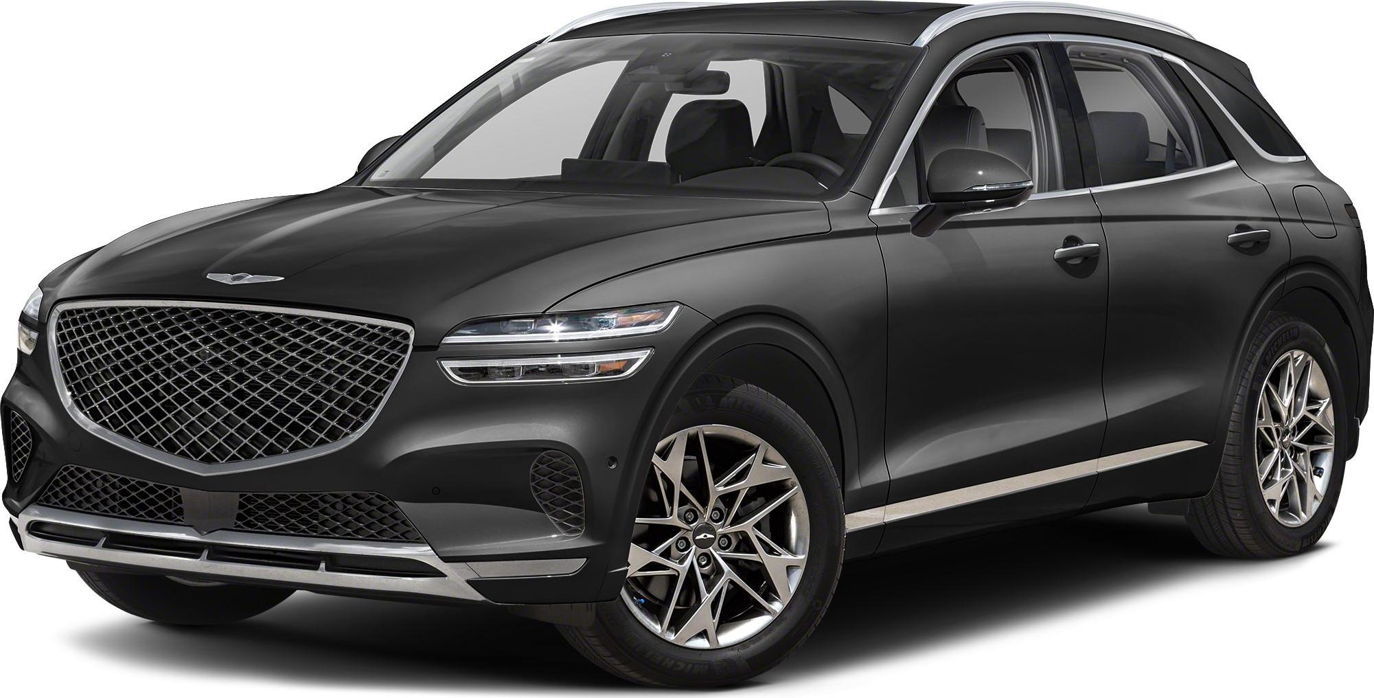 Bold front grille and sleek LED headlights with alloy wheels