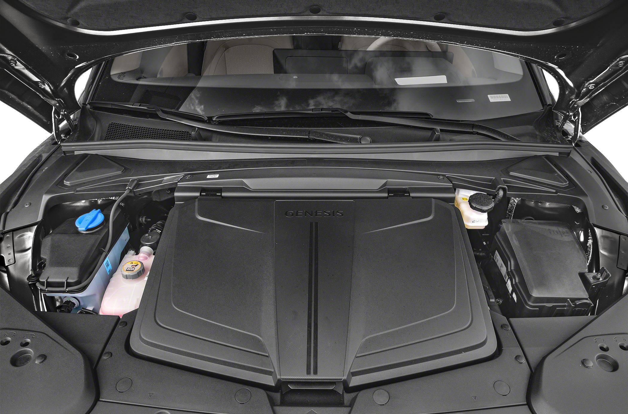 Electric vehicle front trunk storage with cover