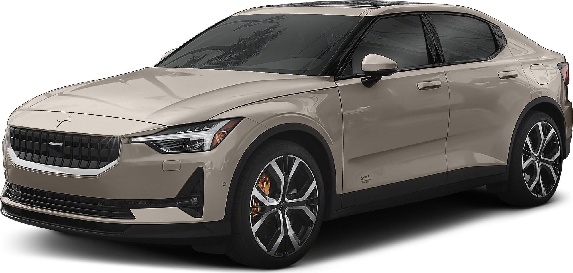 Front side view with sharp headlights and geometric alloy wheels