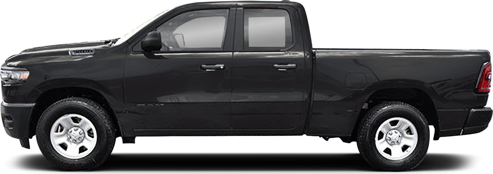 2025 RAM 1500 Quad Cab Long (DT, facelift 2024) Side View Left