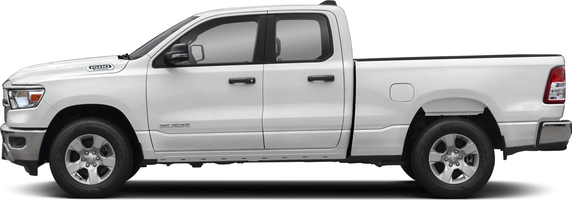 2019 RAM 1500 Quad Cab Long (DT) Side View Left