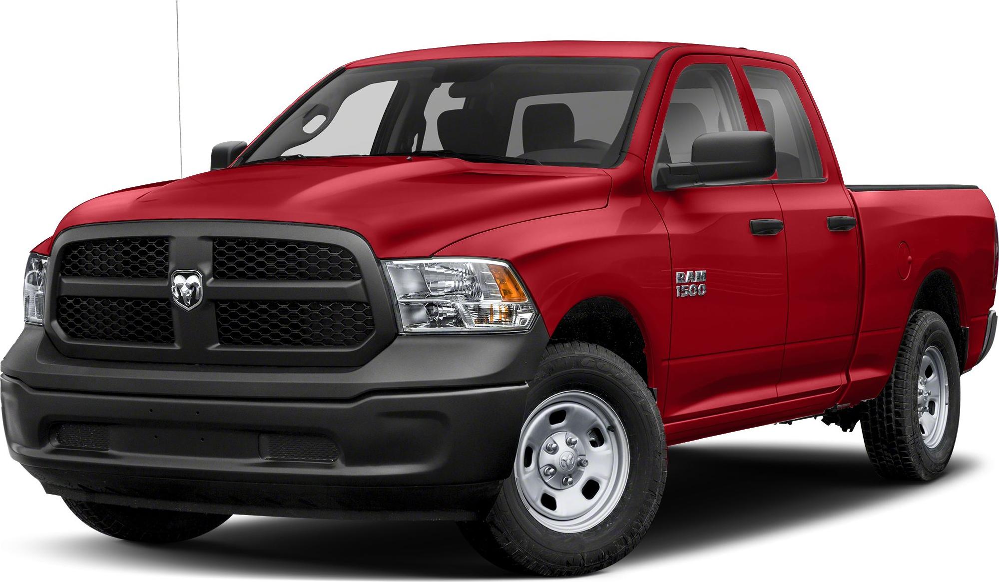 3/4 front-left view, Bright Red