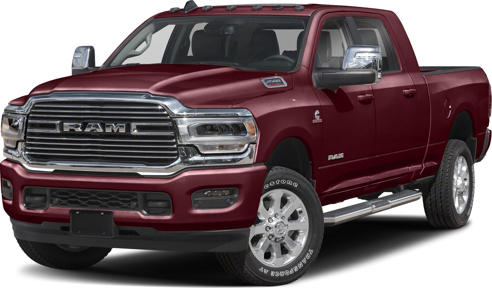 3/4 front-left view, Delmonico Red Pearlcoat