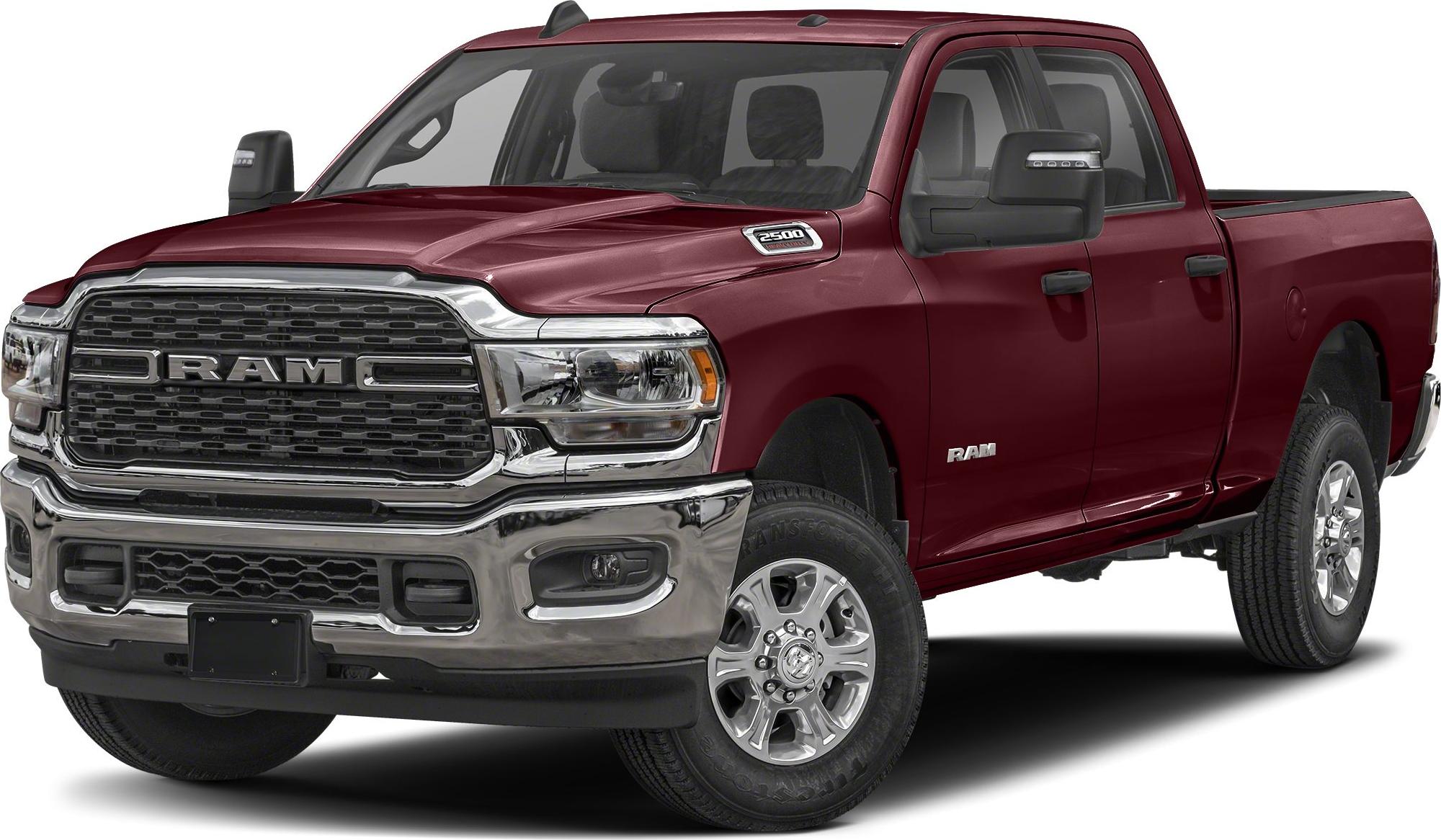 3/4 front-left view, Delmonico Red Pearlcoat