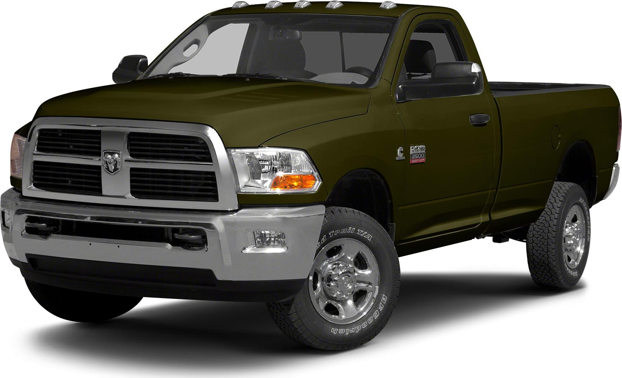 Heavy duty pickup truck front with chrome grille and fog lights