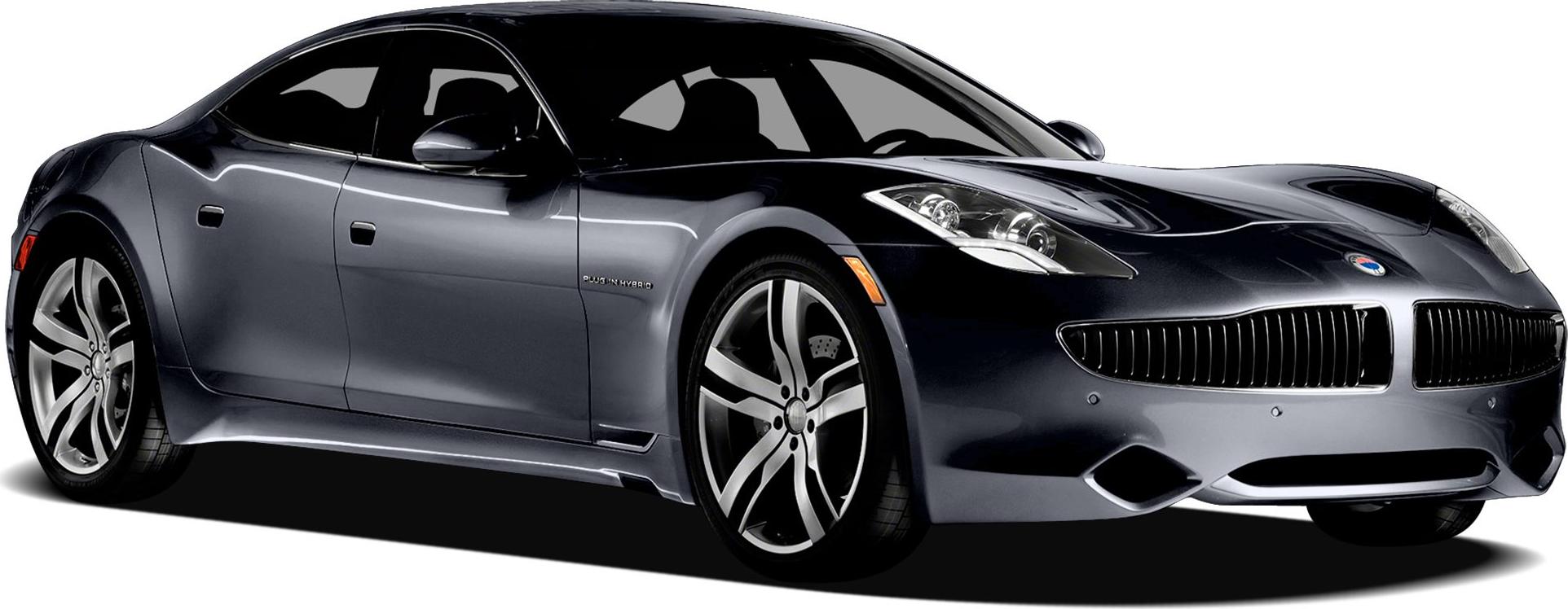 Plug-in hybrid luxury coupe with aerodynamic design and distinctive grille