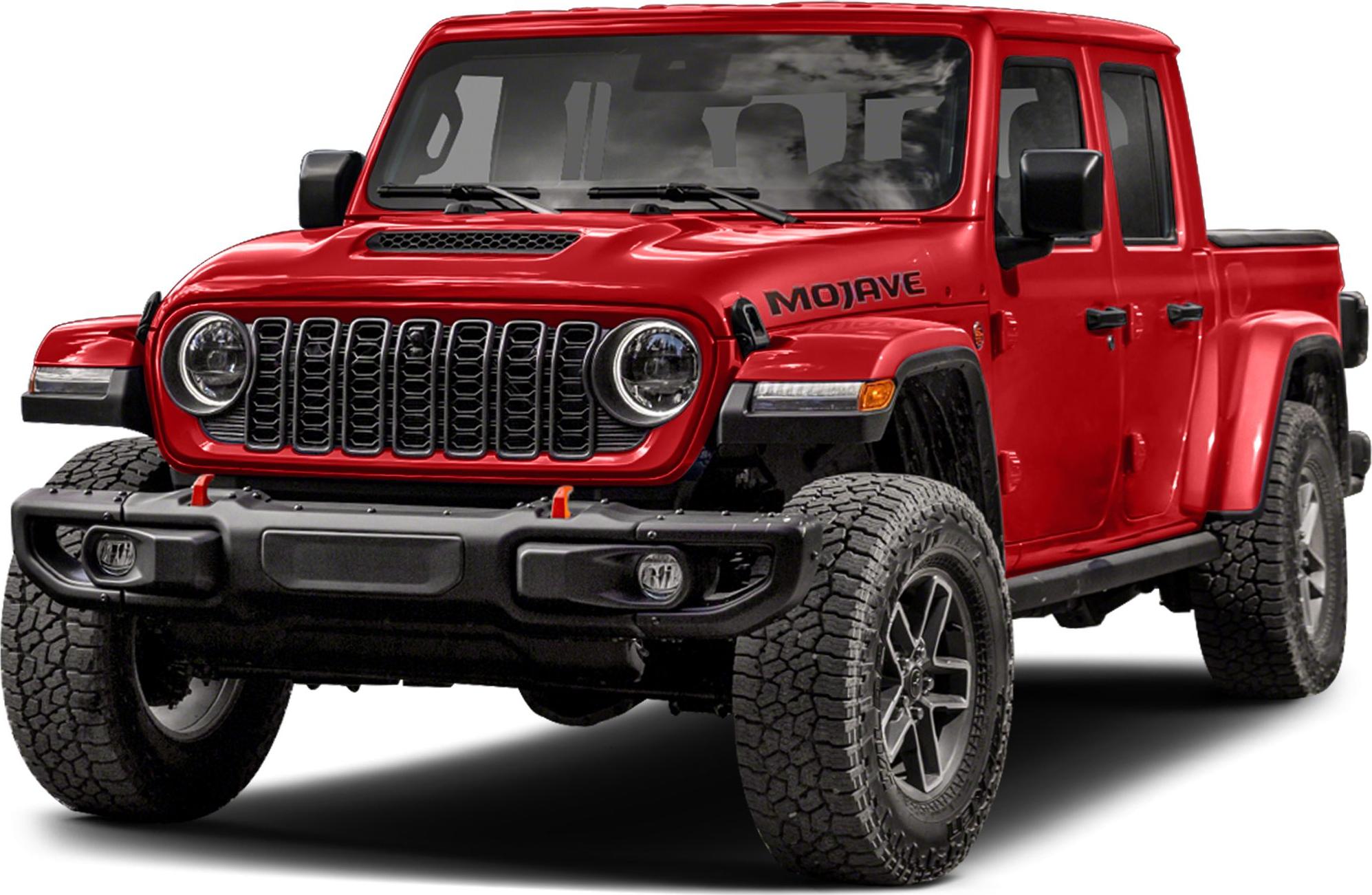3/4 front-left view, Firecracker Red Clearcoat