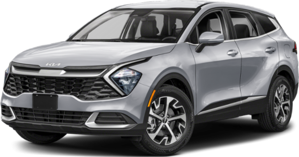 Front fascia and aerodynamic side profile of a modern SUV