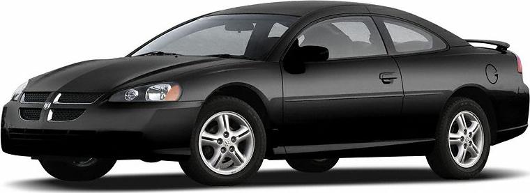 Black 2-door sporty coupe with aerodynamic design