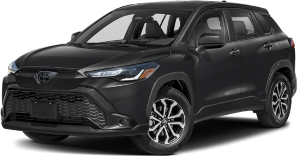 3/4 front-left view, Jet Black