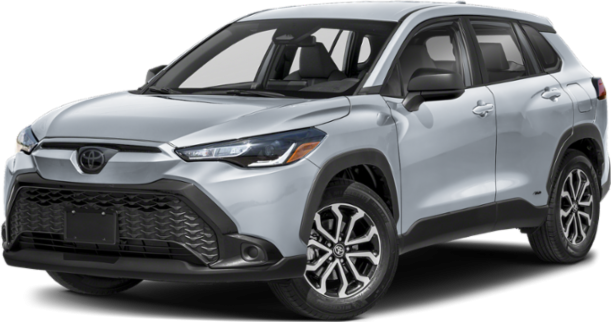 Front-side view of a modern compact SUV with updated grille and alloy wheels