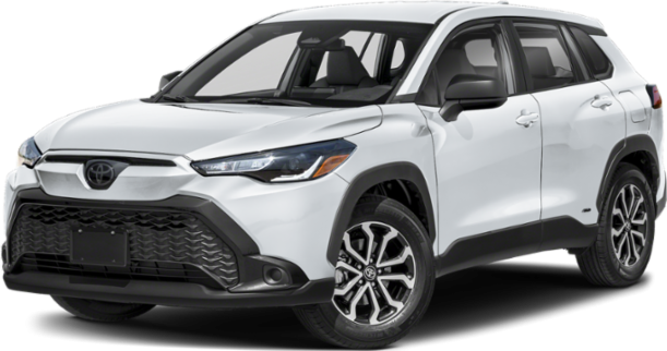 Front and side view of a modern compact SUV with sharp grille and alloy wheels