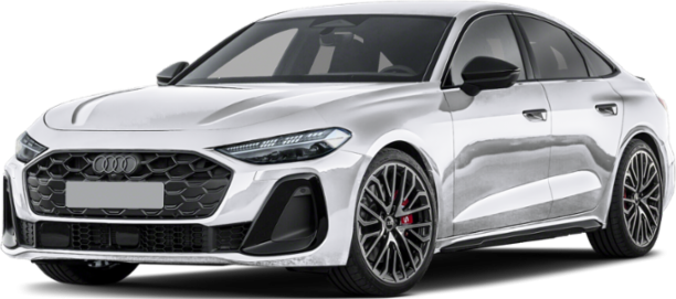 3/4 front-left view, Glacier White Metallic