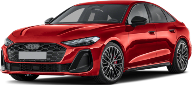 3/4 front-left view, Grenadine Red Metallic