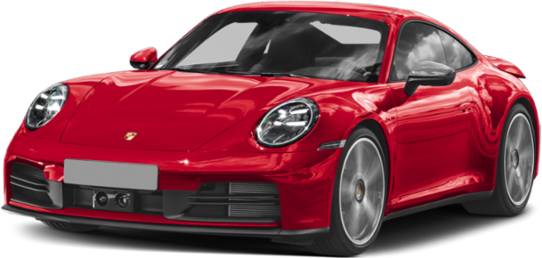 3/4 front-left view, Carmine Red