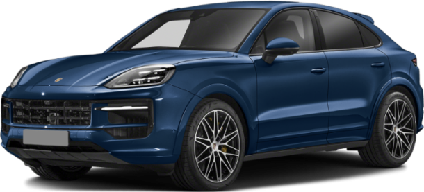 Sleek SUV coupe with dynamic front fascia and sporty alloy wheels