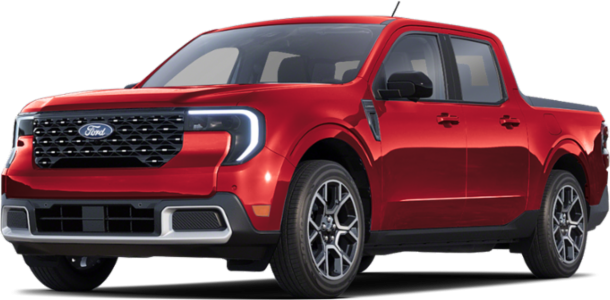 Mid-size pickup truck with updated grille and modern headlights.